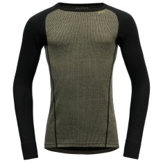 Bluză de corp DEVOLD Duo Active Merino 205 Shirt Man lichen/caviar M