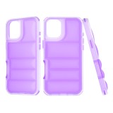 Husa pentru iphone 16 plus, perne de aer, antisoc pro, violet