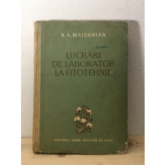 N. A. Maisurian - Lucrari de Laborator la Fitotehnie