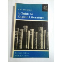 A Guide to English Literature - F. W. BATSON