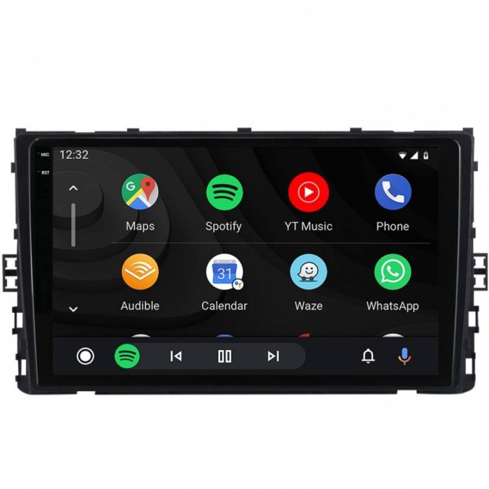 Navigatie 2K Volkswagen Transporter Caravelle (2020+) 8GB RAM Android 13 Octacore Slot Sim 4G DSP GPS Wi-FI Carplay Android Auto USB Bluetooth Waze To