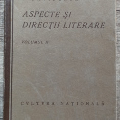 Aspecte si directii literare - N. Davidescu// vol. 2, 1924