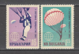 Bulgaria.1960 C.M. de sarituri cu parasuta SB.101, Nestampilat