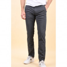 Pantaloni Selected Slim-Storm Flex Smart Grey Melange foto