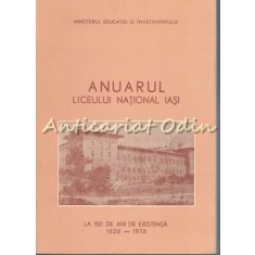 Anuarul Liceului National Iasi La 150 De Ani De Existenta 1828-1978