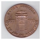 Medalie Banca Agricola 120 de ani de activitate 1873-1993