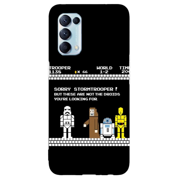 Husa compatibila cu Oppo A5 (2020) model These aren&amp;#039;t the droids you&amp;#039;re looking for, Silicon, TPU, Viceversa