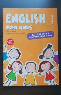 English for Kids. Caiet de lucru pentru clasa a II-a - Cristina Mircea foto