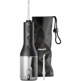 Cumpara ieftin Irigator bucal portabil Philips Sonicare Power Flosser 3000 HX3826/33, 2 moduri de curatare, 3 niveluri de intensitate, negru