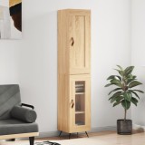 vidaXL Dulap &icirc;nalt, stejar sonoma, 34,5x34x180 cm, lemn prelucrat