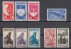 ROMANIA 1942 LP 148 I LP 148 II LP 148 III UN AN DE LA DEZROBIREA BUCOVINEI UN AN BASARABIA MIRON COSTIN SERII MNH, Nestampilat
