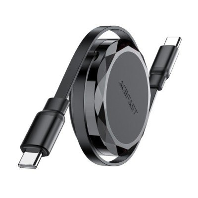 Cablu de date USB-C, 60W, Fast Charging, 0.8m - Acefast (C13-03) - Black foto