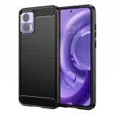 Husa Motorola Edge 30 Neo Asteroid GSM Carbon Silicone, negru