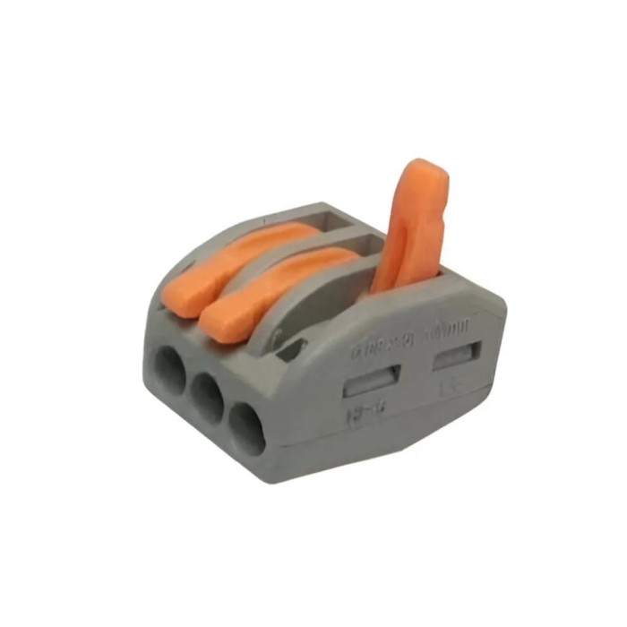 Conector pentru Lustra / Oglinda LED - Rapid, 3 Poli, Instalare Fara Surub ModernLight Concept