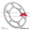MBS Pinion spate Husaberg 520 Z48, Cod Produs: JTR195048