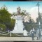 Carte postala, Timisoara statuia generalului austriac Anton Scudier, perioada interbelica