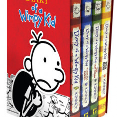 Diary of a Wimpy Kid Boxed Set: Diary of a Wimpy Kid/Rodrick Rules/The Last Straw/Dog Days