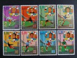Serie Filatelică Legende ale Fotbalului Mondial &amp; Campionatul Mondial M&uuml;nchen 74 / Guineea Ecuatorială (1974) - A583