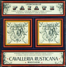 Disc vinil, LP. PAIATE. CAVALLERIA RUSTICANA. SETBOX 3 DISCURI VINIL-LEONCAVALLO-265692