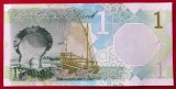 Qatar 1 Riyal 2022 UNC Bancnota Necirculata - Numismatica Asia - Colectie Qatar Riyal
