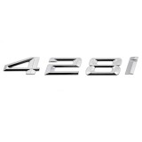 Emblema 428i pentru spate portbagaj BMW, chrom