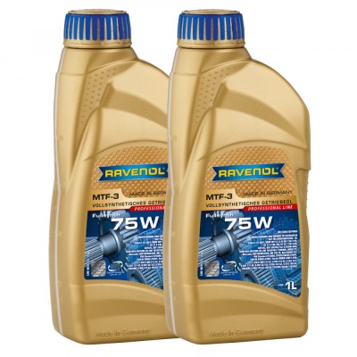 Pachet 2 litri Ulei Ravenol transmisie manuala MTF-3 75W foto