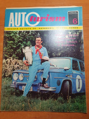 revista autoturism iunie 1972-ghidul dacia,inaugurara portilor de fier foto