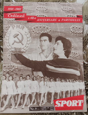 myh 112 - Revista SPORT - nr 9/mai 1961 foto