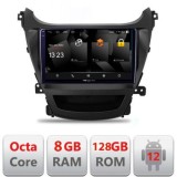 Navigatie HHyundai Elantra 2013-2015 5960Pro-359 Android Octa Core Qualcomm 2K Qled 8+128 DTS DSP 360 4G Optical CarStore Technology