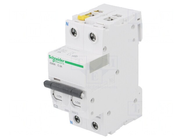 &Icirc;ntrerupător de supracurent 2A 400V 1P C