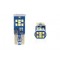 Set 2 bec led auto W5W Canbus T10 cu 21Smd UltraBright 12v/24v