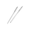 Set 2 ace cu varf bont Crisalida, lungime 6 cm