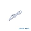 Emblema 4WD Universala, 12.7cm, Plastic cu Adeziv, Cod 04B