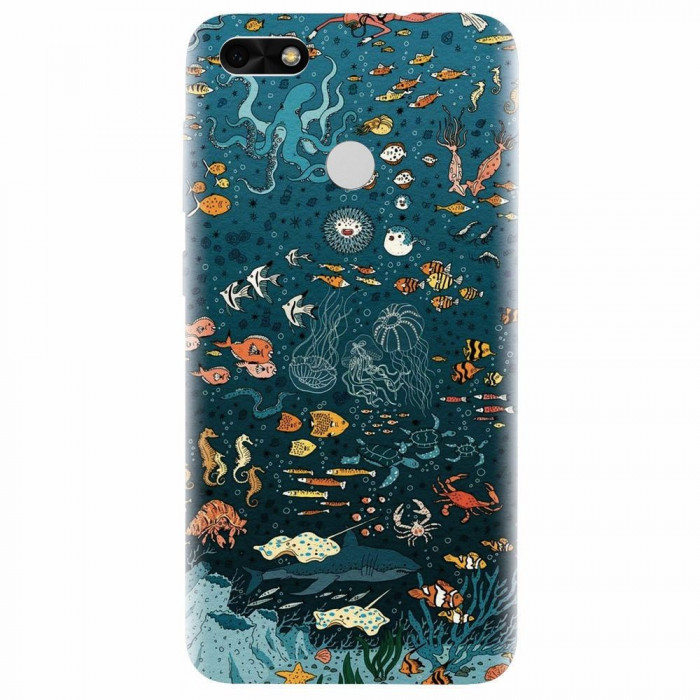 Husa silicon pentru Huawei P9 Lite, Under The Sea