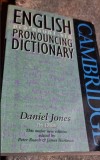 ENGLISH PRONOUNCING DICTIONARY - DANIEL JONES