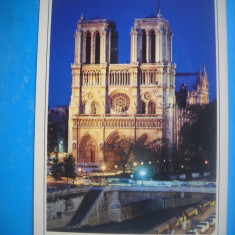 HOPCT 65597 CATEDRALA NOTRE DAME -PARIS -FRANTA-CIRCULATA