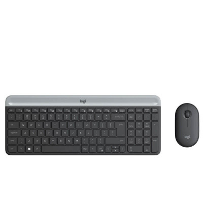Kit Tastatura + Mouse Wireless Logitech MK470 Slim, Layout: QWERTY US foto