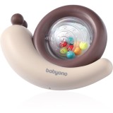 BabyOno Rattle 3m+ jucărie zornăitoare Snail 1 buc