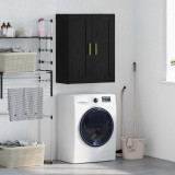 VidaXL Dulap montat pe perete Stejar Negru 69,5 x 34 x 90 cm 882426