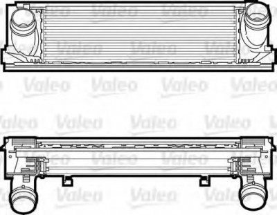 Radiator intercooler BMW Seria 4 Cupe (F32, F82) (2013 - 2016) VALEO 818259 foto