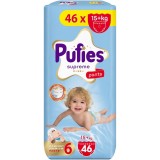Pufies Supreme Pants, size 6 Extra Large, 46 pieces, 15+ kg, Jumbo Pack