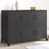 VidaXL Dulap, negru, 100,5x39x72 cm, oțel 846740