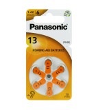 Panasonic 13 / PR13 / PR48 baterii aparate auditive-Conținutul pachetului 1x Blister