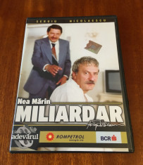 Sergiu Nicolaescu - Nea Marin Miliardar (1 DVD film - Ca nou!) foto