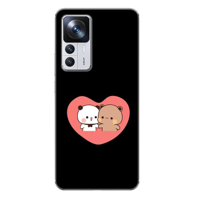 Husa compatibila cu Xiaomi 12T, 12T Pro Silicon Gel Tpu Model Bubu Dudu In Heart foto