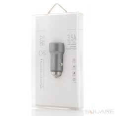 Incarcatoare Auto Tranyoo, C6, 3.5A Metal Fast Car Charger