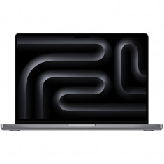 Laptop MacBook Pro 14 cu procesor Apple M3, 8 nuclee CPU si 10 nuclee GPU, 512GB SSD, Space Grey, INT KB