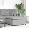 VidaXL Taburet modular pentru canapea, gri nor, 100x100x48 cm 4104486