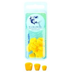 Boabe de porumb artificiale Baracuda 30 buc/set Rosu
