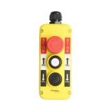 Telecomanda industriala cu 3 comenzi, buton oprire de urgenta IP54 Breckner Germany